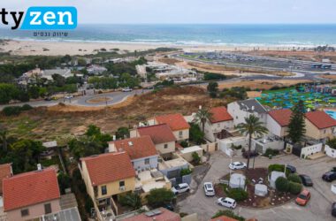 Netanya, Old Poleg (Poleg Havatika), sea-view house